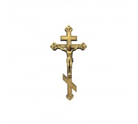 Крестик №74 золотой (барельеф)