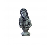 Дева Мария с Иисусом №7 тонированный (скульптура)