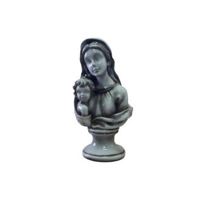 Дева Мария с Иисусом №7  из литьевого мрамора